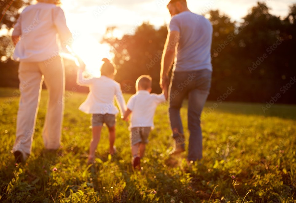 The family who own the house